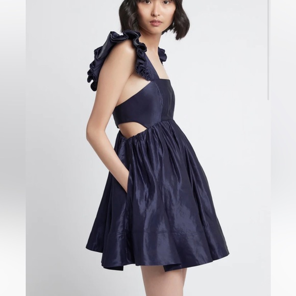 AJE Revitalise Frill Mini Dress, size 0 ( Aus6) Brand new - Picture 8 of 10